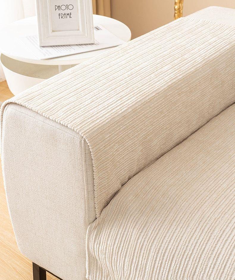 Cuscino antiscivolo per divano, cuscino di protezione per divano, antisporco, protezione antigraffio per gatti, beige, 70 x 150 cm - 4