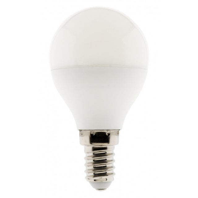 Ampoule LED Sphérique E14 - 5W - Blanc froid - 400lm - 6500K - Zenitech