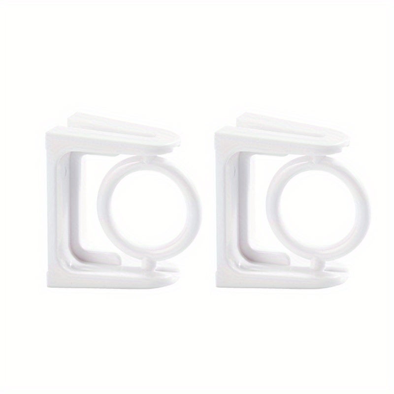 Lot De 2 Crochets Pour Tige Télescopique Piscine - ABS Robuste, Diamètre Max 2.5 Cm, Pour Robot Ou Accessoire De Nettoyage