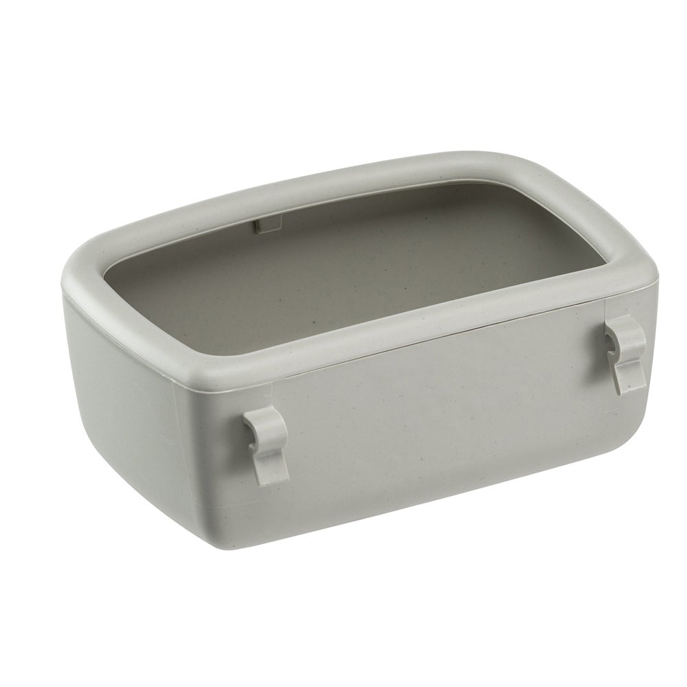 Ciotola Per Cani Ferplast Magnus 2 Litri | Plastica Riciclata Antiscivolo - Grigio - Foto 3