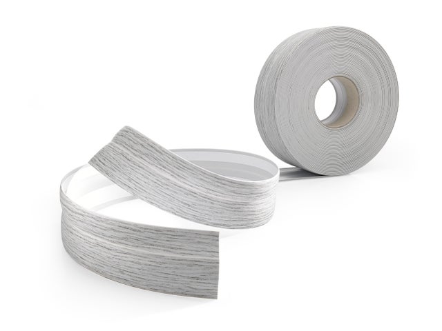 Miękka listwa przypodłogowa samoprzylepna PVC 32x23 mm elastyczna - 5 m, ciemna brzoza