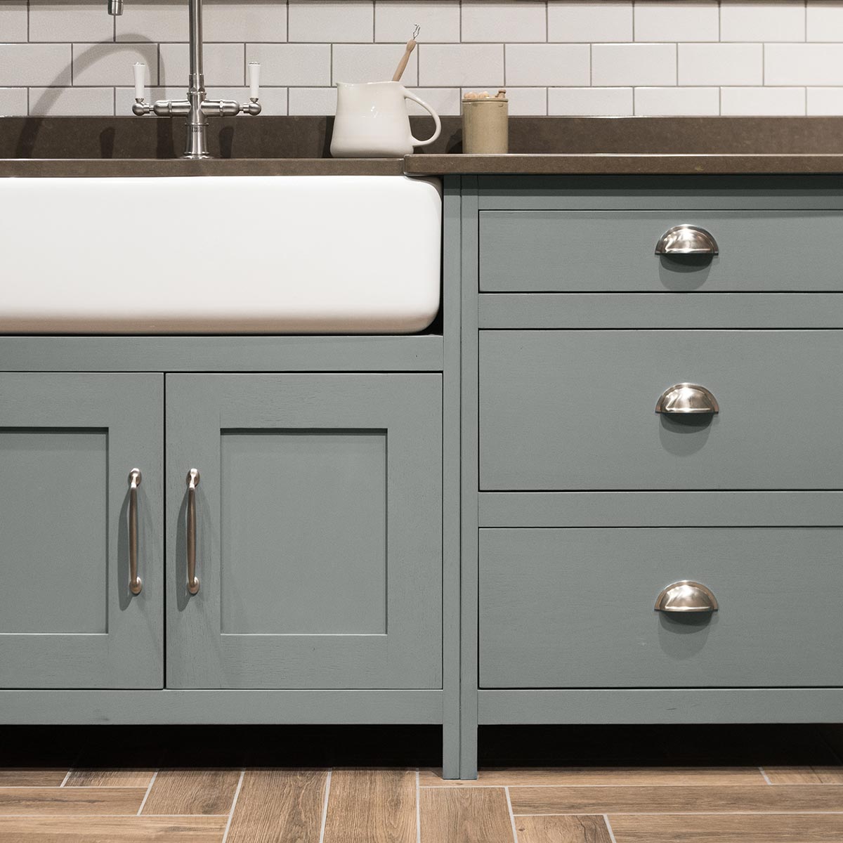 Rollo de vinilo adhesivo impermeable por metro - Adhesivo lavable para cocina, muebles, armarios, puertas - 60cmx1m - Paloma gris - 6