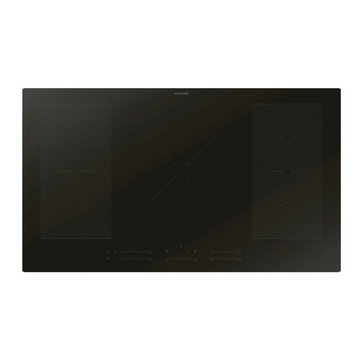 Rosieres Placa De Inducción Rifs954mctt, Doble Cable Flexible + 1 Zona De 28 Cm, 5 Quemadores, 7400 W, 90 Cm De Ancho , Leroy Merlin