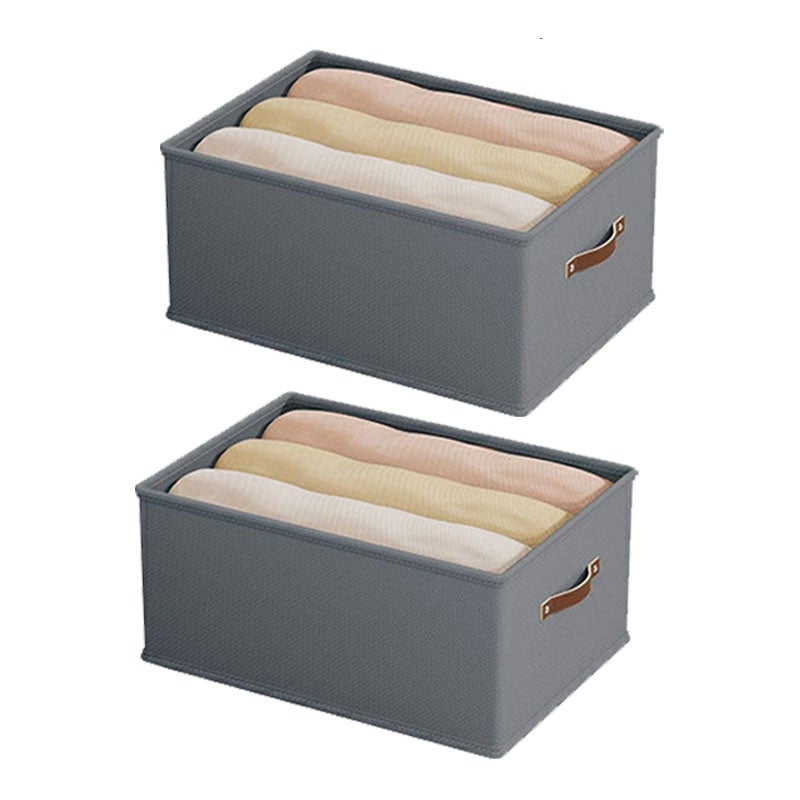 Contenitori portaoggetti sotto il letto con finestra trasparente