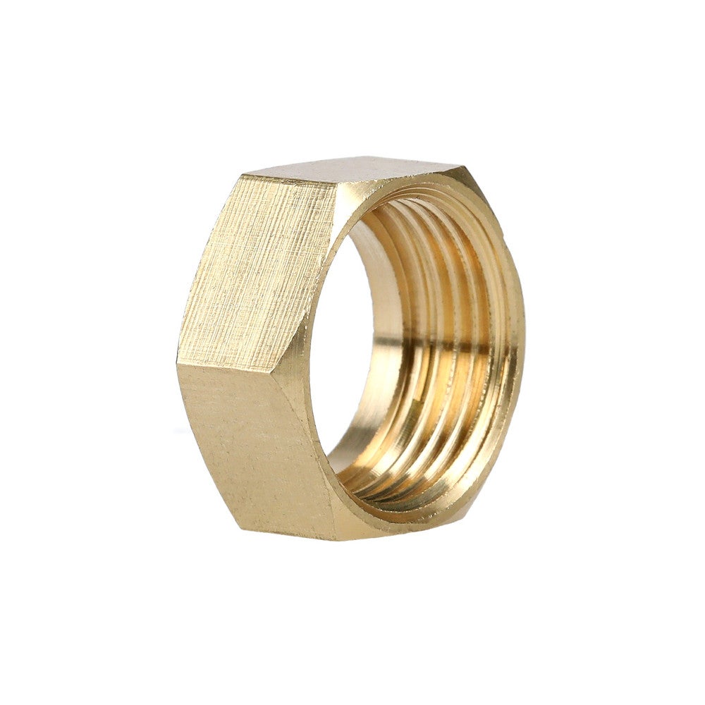 Ecrou à collet battu 20 27 20 laiton GARIS D02013B - 3