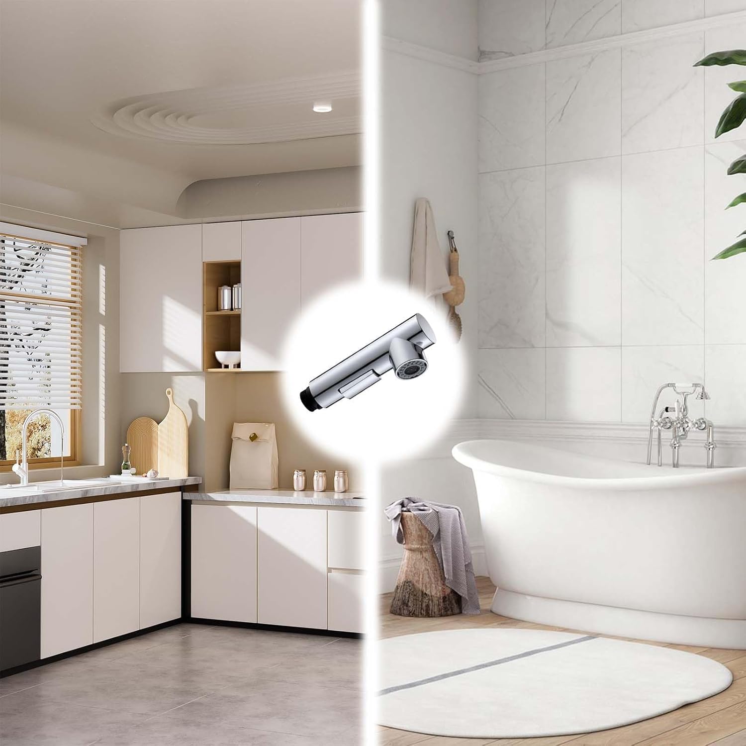 Grifo Bañera Alcachofa Grifo Cocina Leroy Merlin Cabezal De Ducha