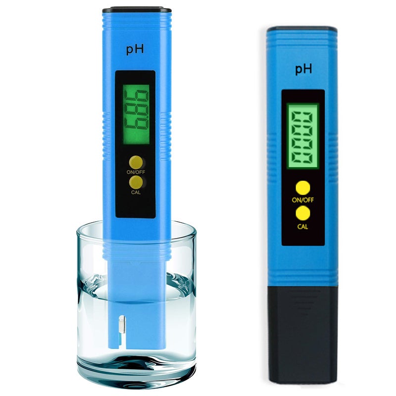 Miernik PH o wysokiej precyzji, cyfrowy długopis do testowania PH z baterią, podświetlany tester jakości wody, 2 sztuki