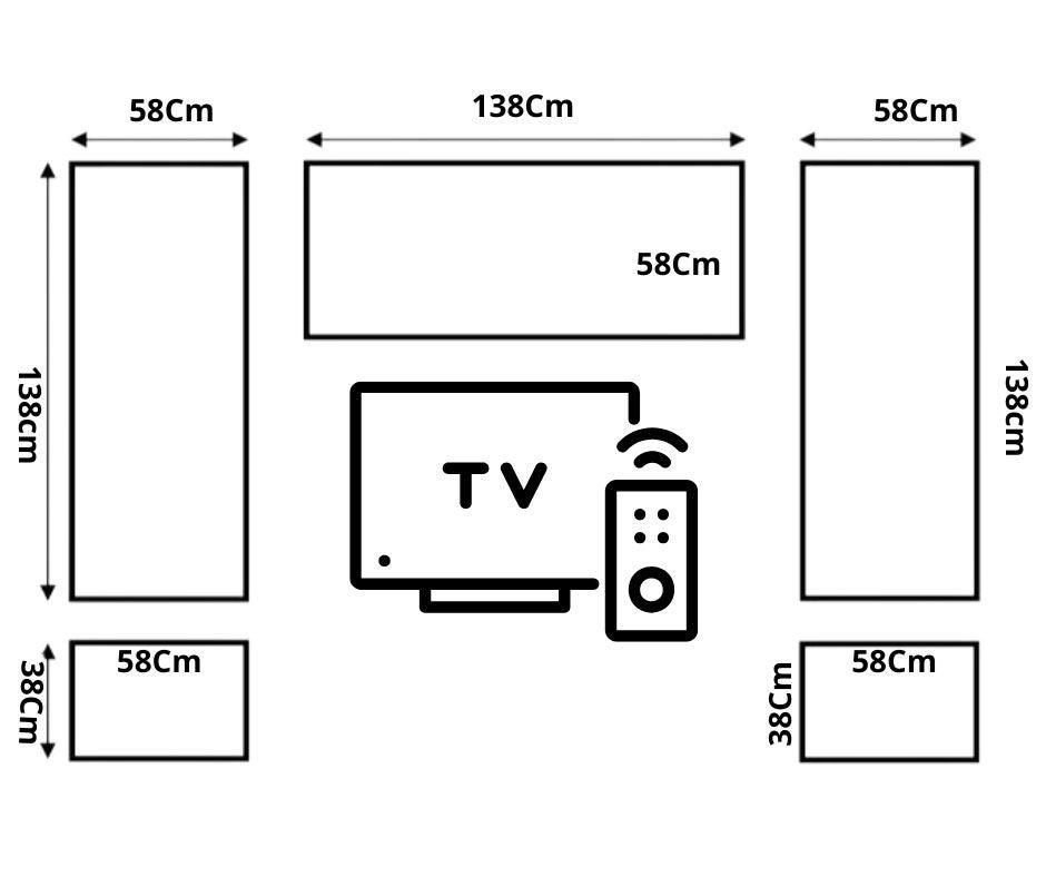 Kit Boiserie LEDMall Home Pronto da Montare con Bordi Pretagliati mod. DELHI - 2