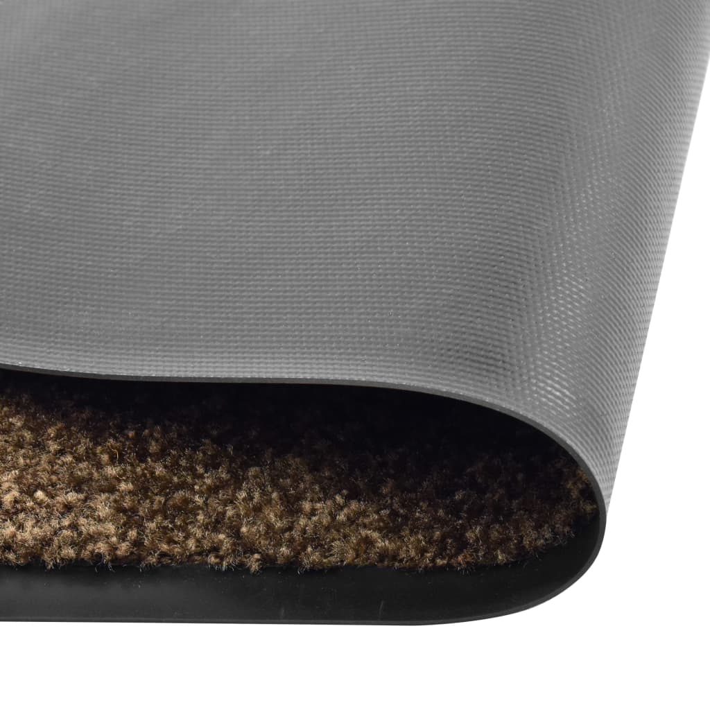 oKu-Tex Zerbino, Polipropilene, Marrone, 60 x 90 cm