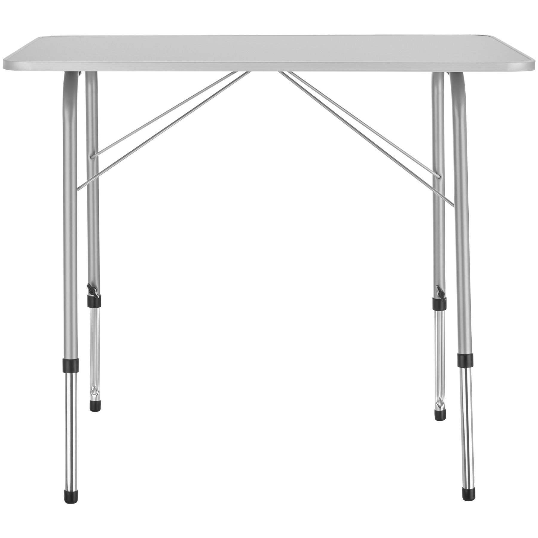 Table à manger de jardin rectangulaire en MDF Gris 2 places - 3