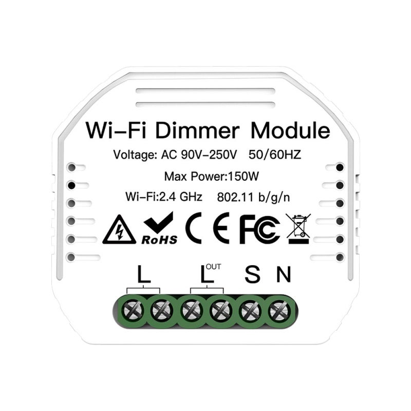 Module variateur de lumière intelligent WiFi 90-250 V, interrupteur à ...