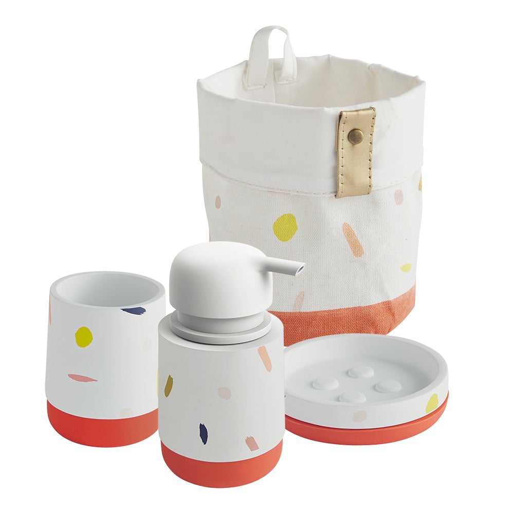 Lot Accessoires WC DEBLANCH Laos Blanc | Leroy Merlin