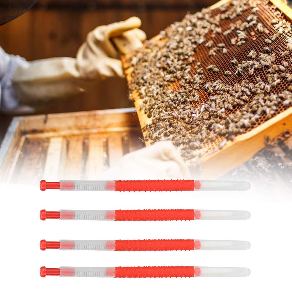 Plastique Reine Abeille Cage Abeille Reine Cage De Marquage Apiculture Élevage Tasse Kit Cage De Marquage Reine Matériel D'élevage De Reines Abeille Vous Aider à Attraper Abeille Rapidement Outil