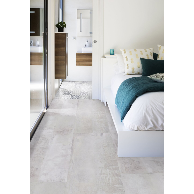 Dalle de sol PVC clipsable effet béton gotha clear GERFLOR Senso Clic - 6