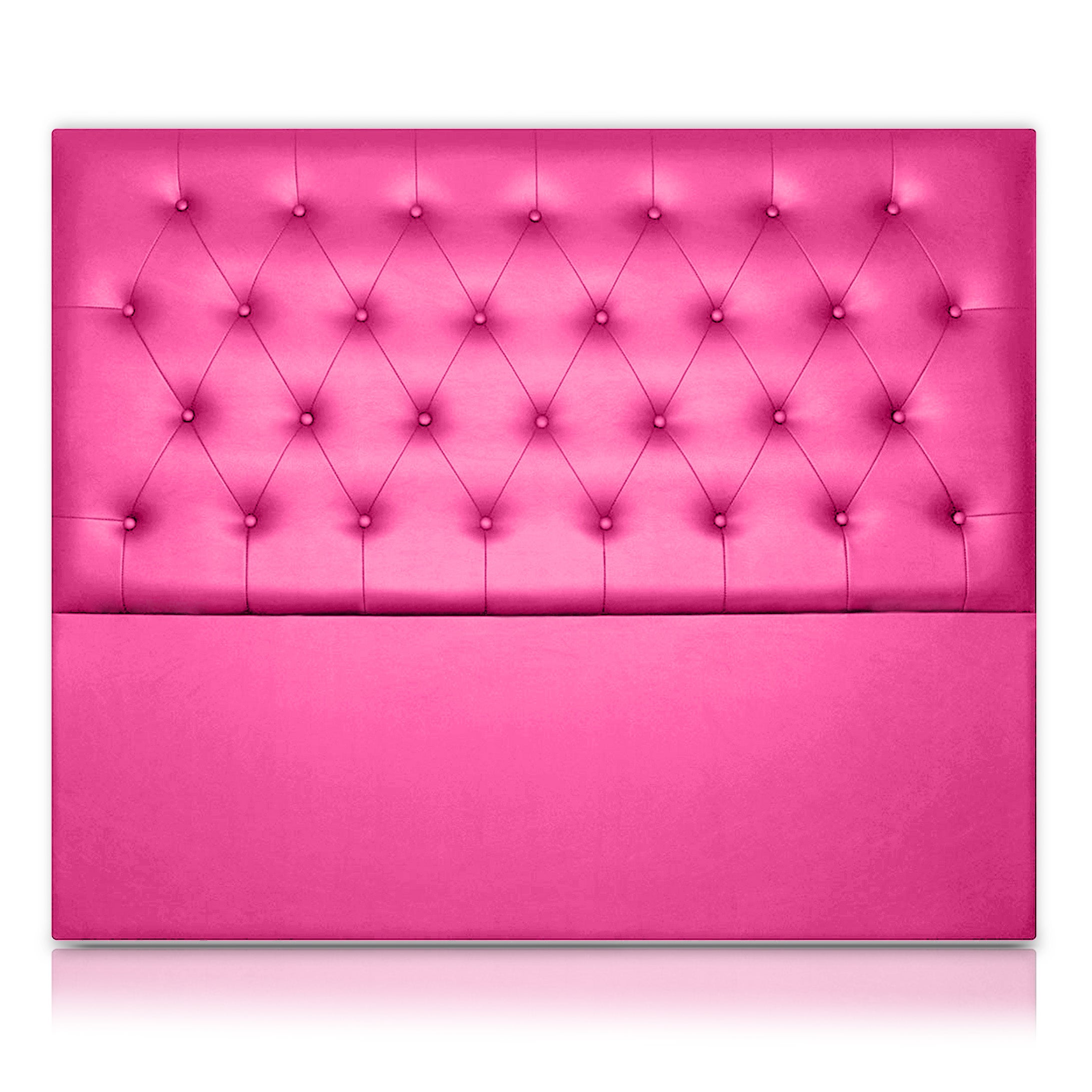 Cabeceros Afrodita Tapizado Polipiel Rosa 170X120 de SonnoMattress