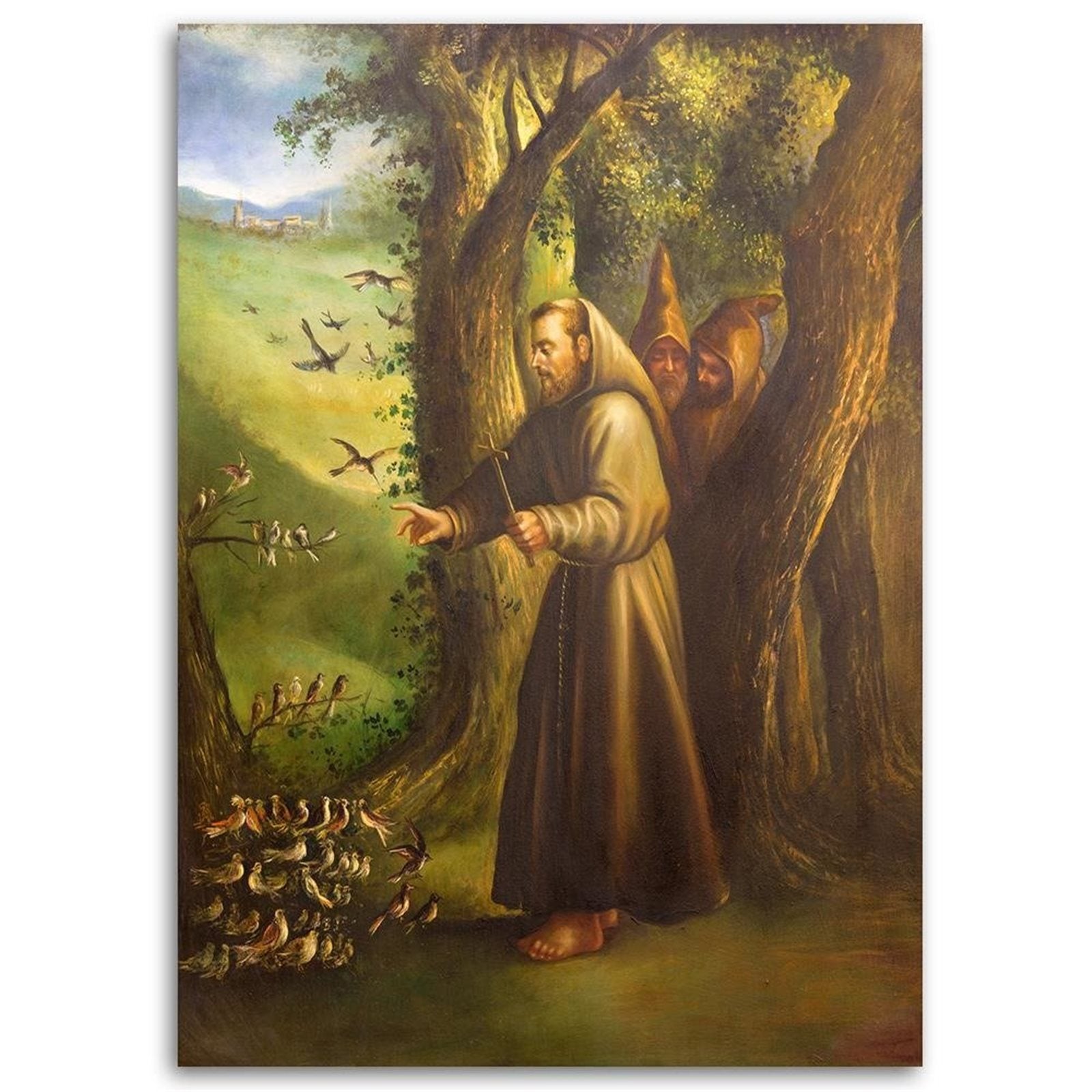 Obraz na płótnie, Święty Franciszek z Asyżu 40x60