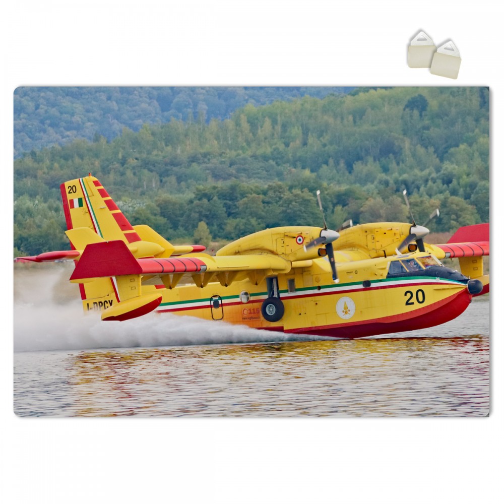 Canadair - estructura poster de pvc expandido forex espesor 3 mm - dimensiones 100x70 cm