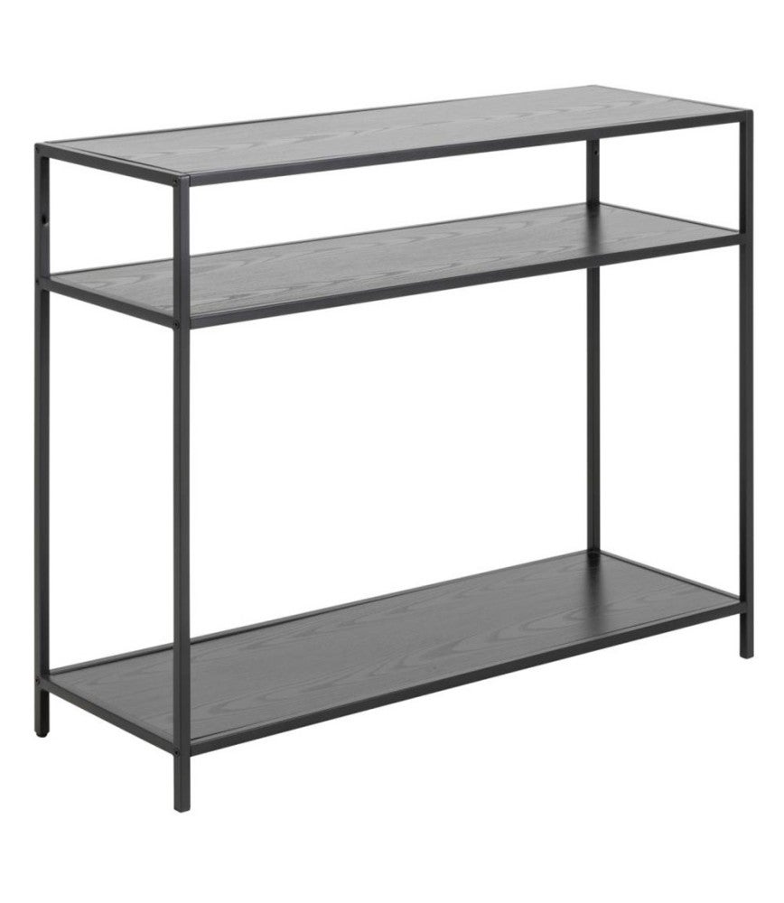 Sea konsola 35x100cm 2 półki czarny.