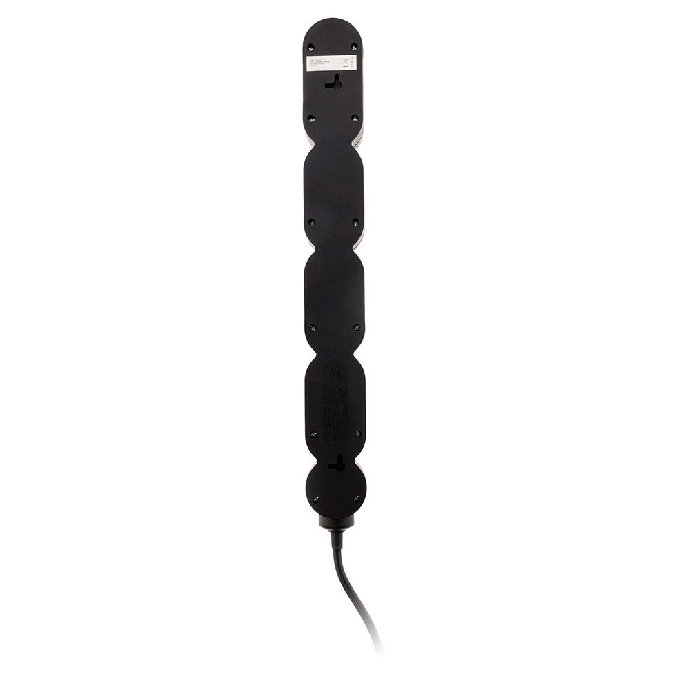 Bloc Home 8 prises 16A 2P+T câble 1,5m - Noir - Zenitech - 6