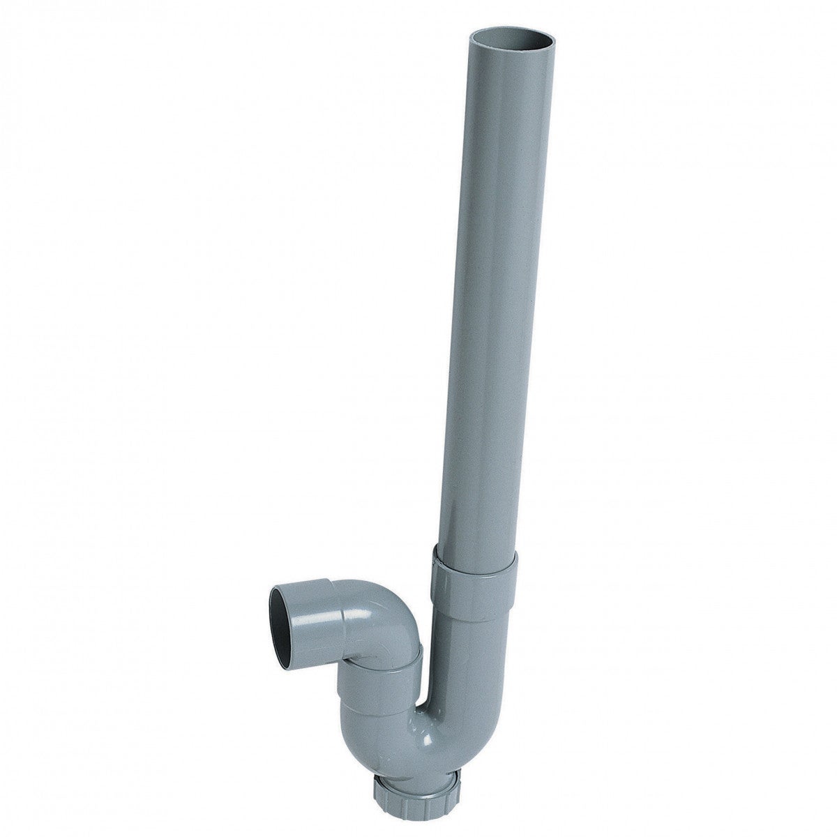 Sifone WIRQUIN monotesta SP5001 - PVC - Lavatrice - Uscita orizzontale ...