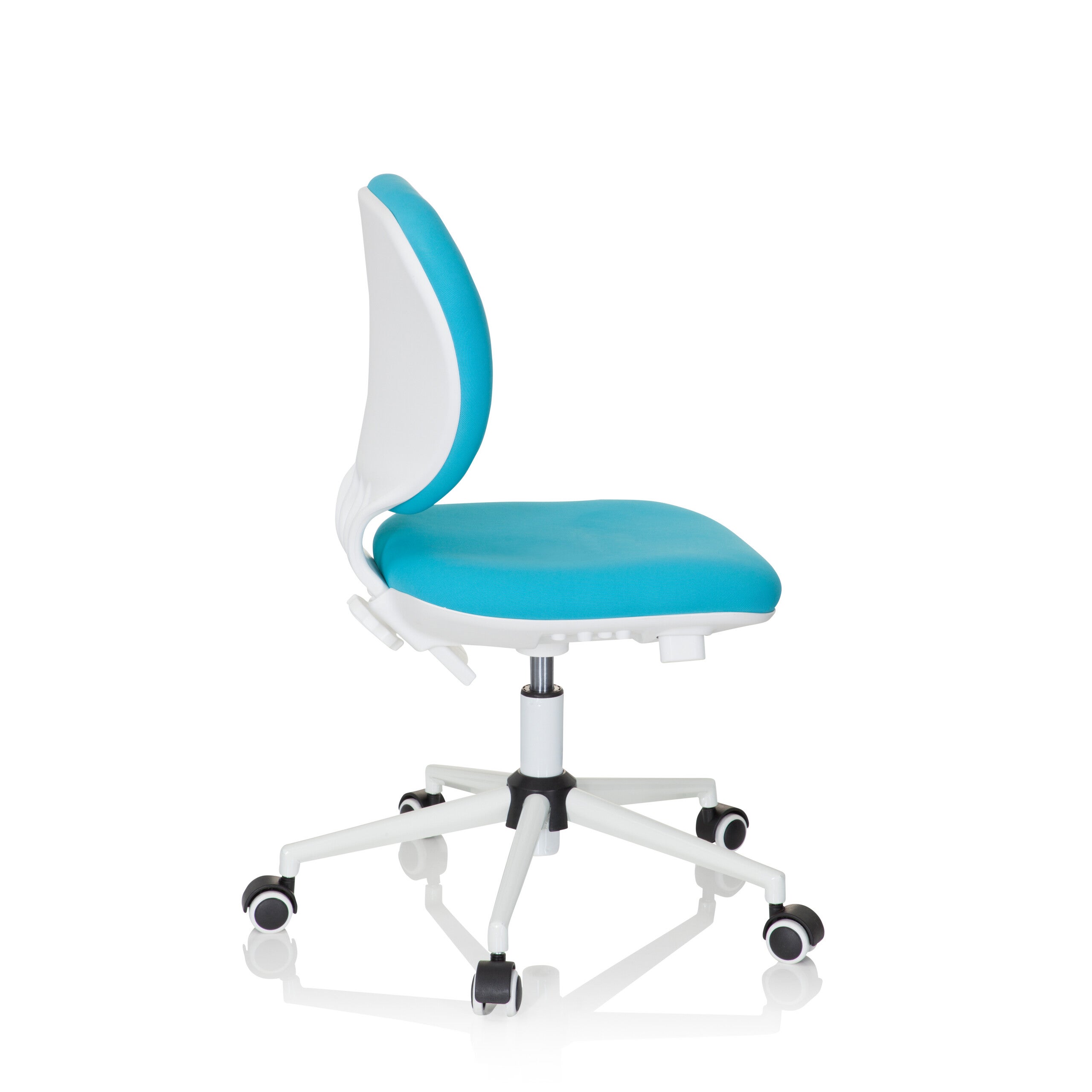 Sedia per bambini / Sedia da scrivania per bambini KID VIVO Tessuto Turchese hjh OFFICE - 6