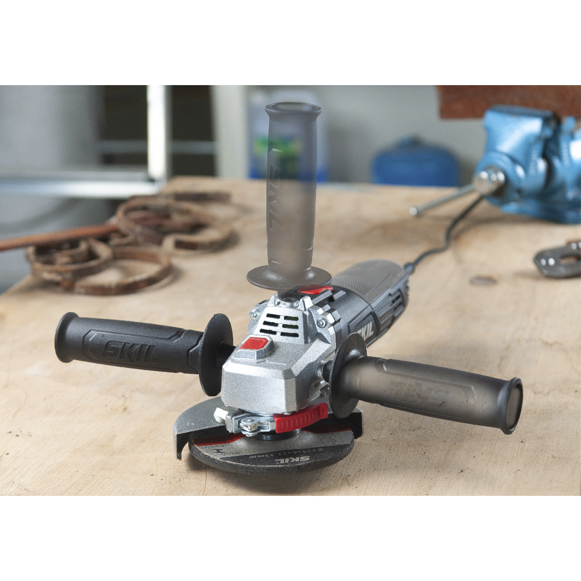 Meuleuse d’angle SKIL 9021 AA, 600 W, Ø 125 mm, poignée latérale - 5