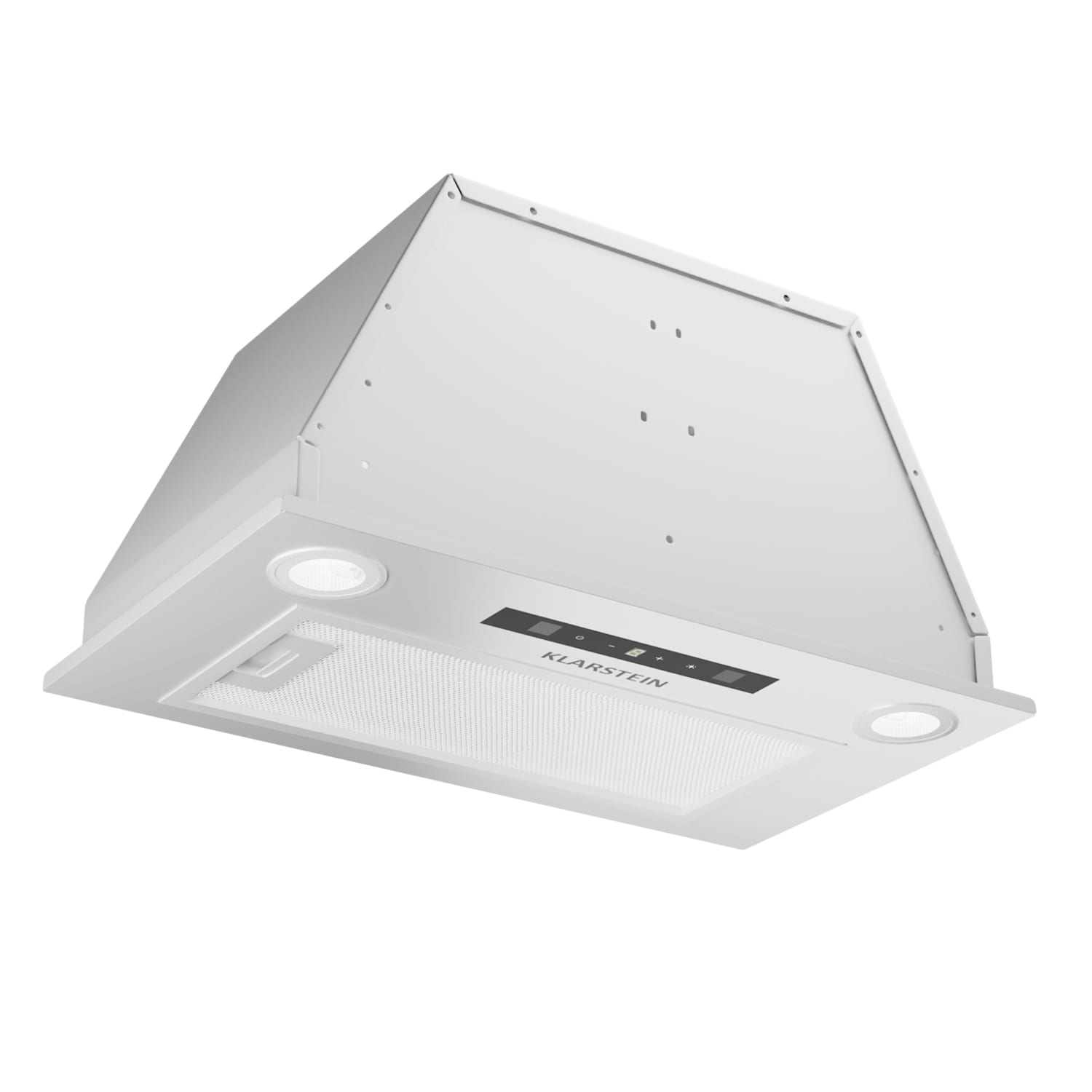 Klarstein Campana Extractora Empotrada Paolo 52 Cm Eek: A 439 M³/H Led Touch A++ Blanco , Leroy Merlin