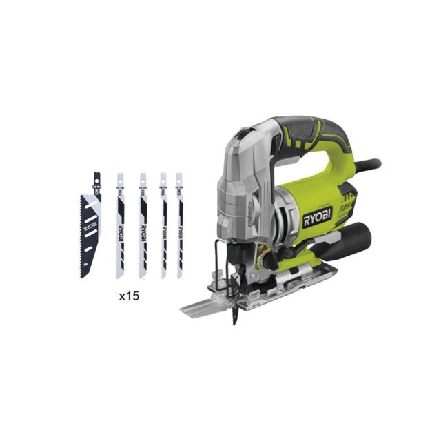 Seghetto alternativo RYOBI - 680 W - 15 lame - 105 mm - RJS1050-KA15