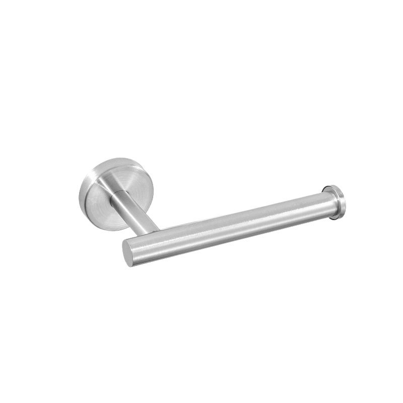 Uchwyt ścienny na papier toaletowy ze stali nierdzewnej 304, odporny na rdzę, do łazienki (szczotkowane wykończenie)