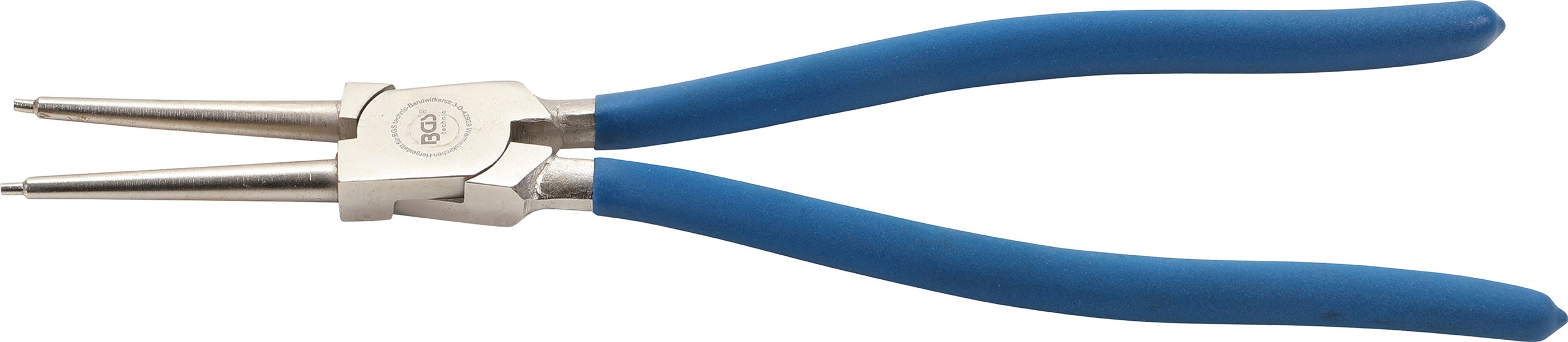 Szczypce do pierścieni BGS niklowane 300mm Ø3,2mm rozwarcie 68mm