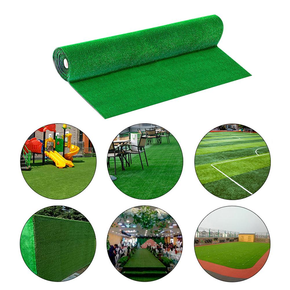 Prato Sintetico Manto Erboso Erba Finta Da 7 Mm Ideale Per Giardino Tappeto Erboso Sintetico Anti UV Atossico Drenante Per Piscina 1 x 20mt 20mq - 3
