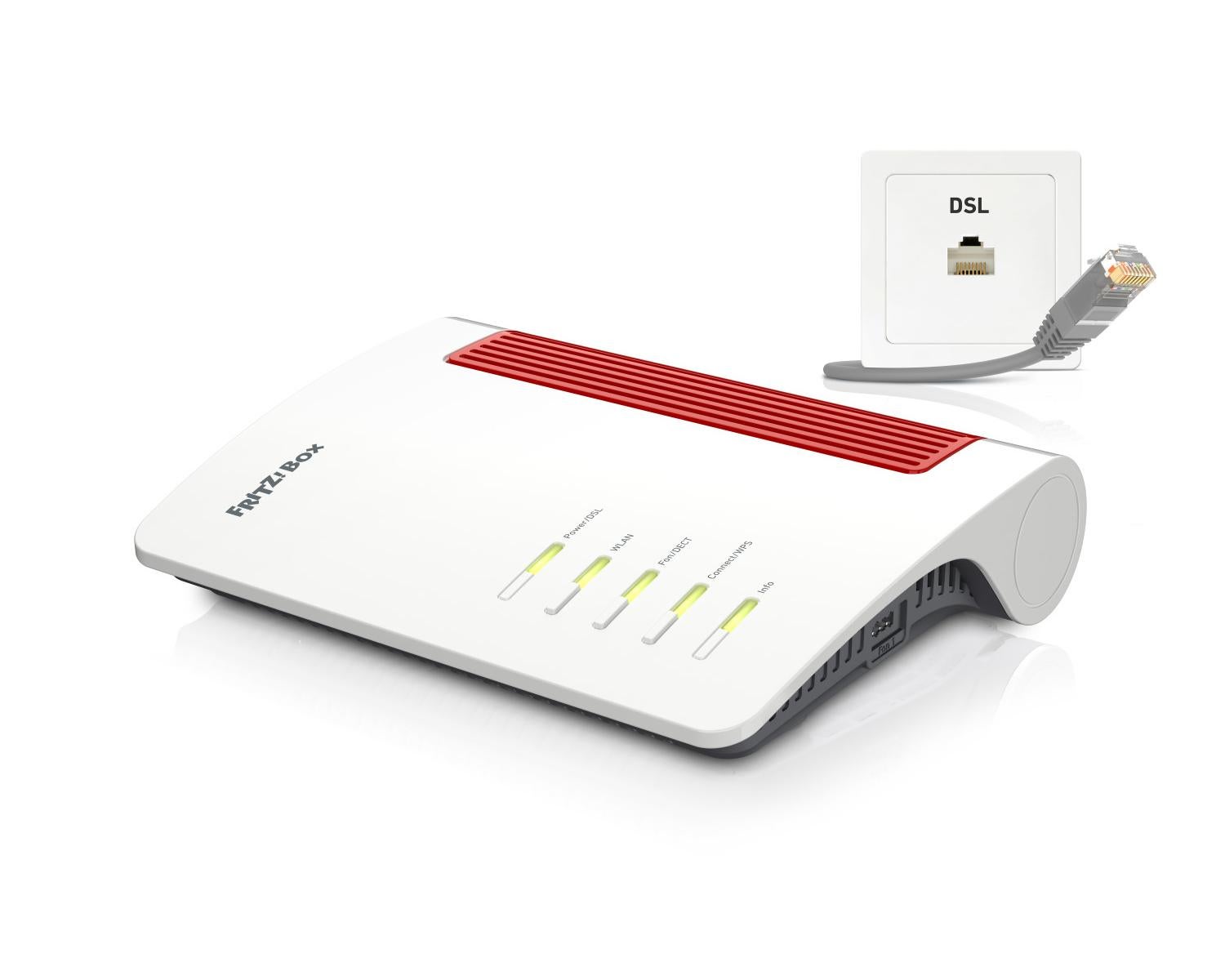 Avm Fritz!Box 7690 Router Inalámbrico 2.5 Gigabit Ethernet Doble Banda (2,4 Ghz / 5 Ghz) Blanco , Leroy Merlin