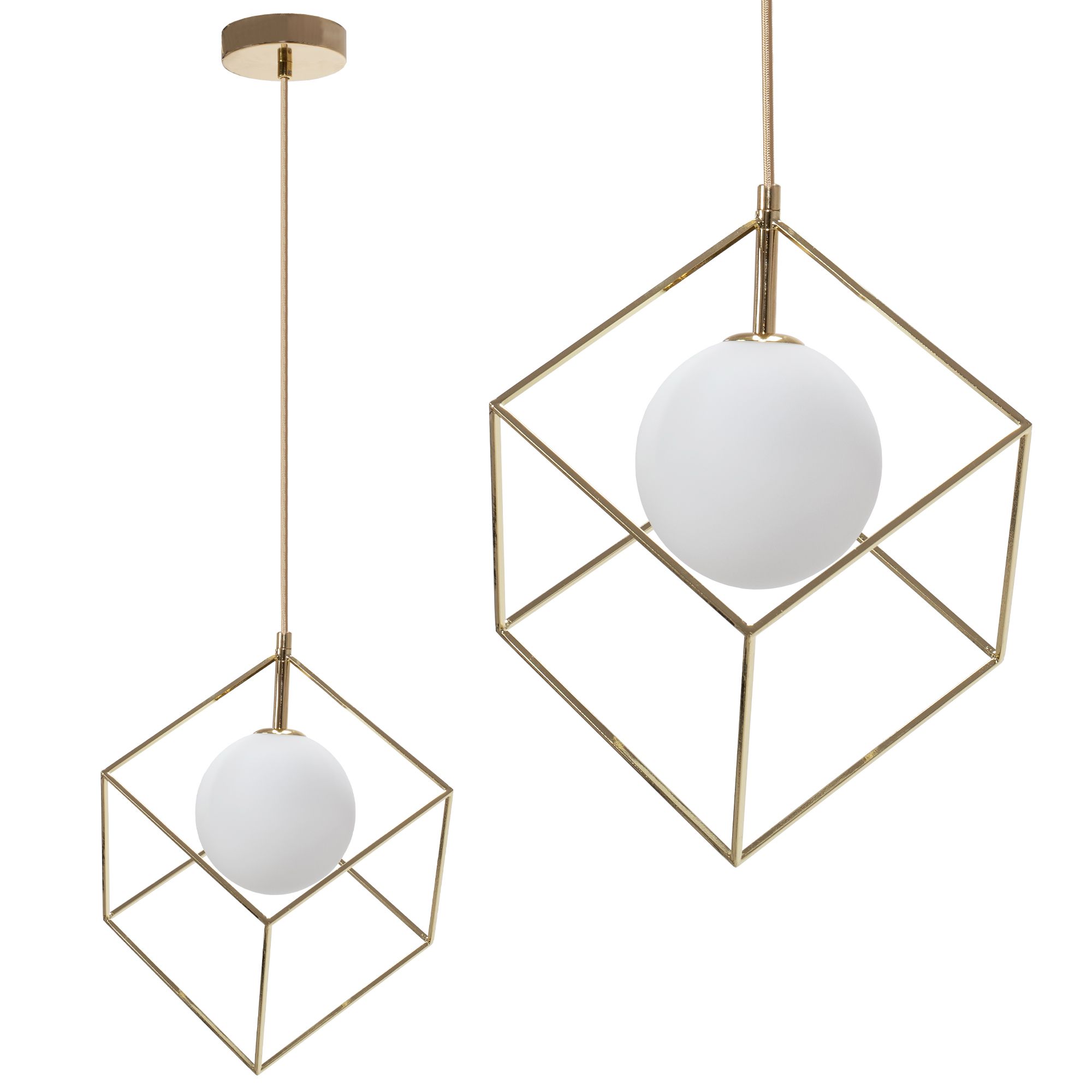 Lampa Sufitowa Wisząca Toolight App1210-1Cp Złoty