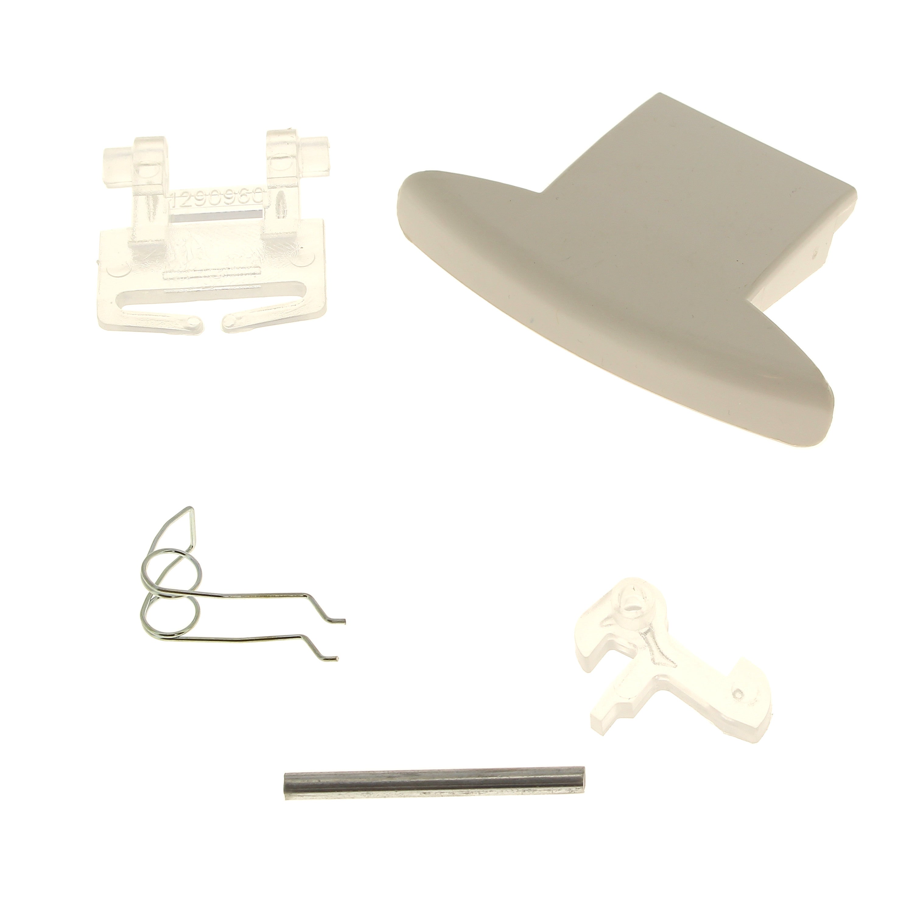 Maniglia Completa Per Porta Lavatrice Indesit - Ricambio Originale C00076447 Per Vari Modelli - 2