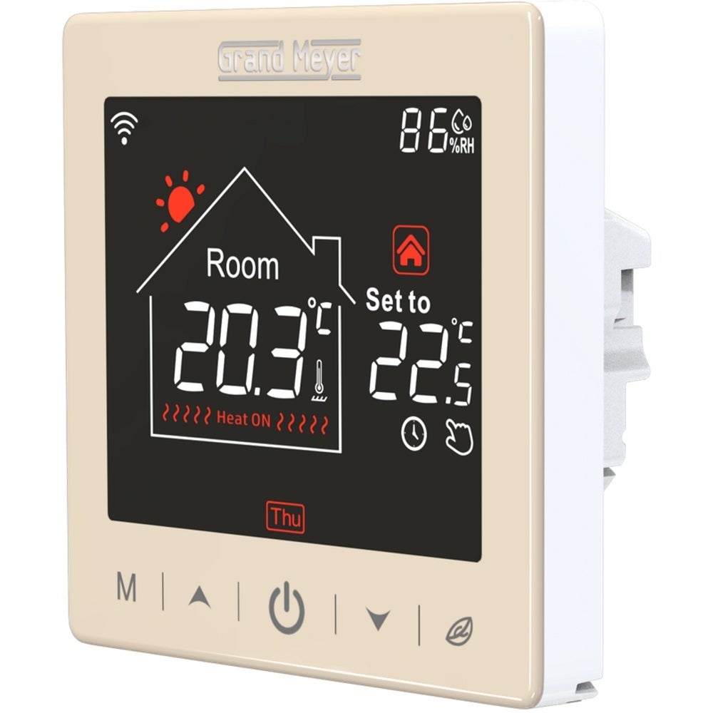 Zestaw do ogrzewania podłogowego 12 m², 200 W/m² + termostat SN-15 Wi-Fi programowalny - 9
