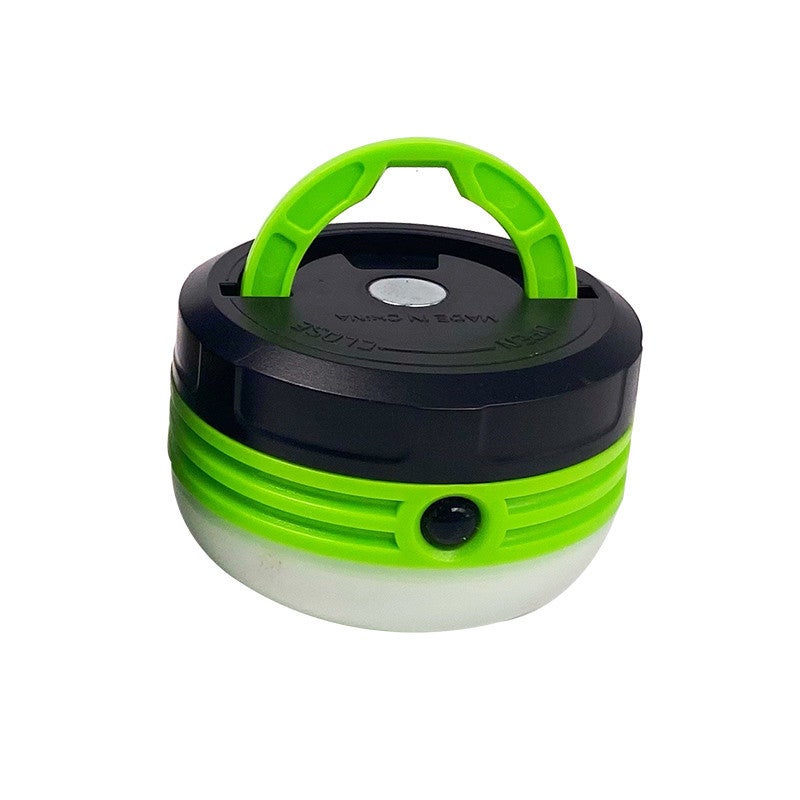 Latarka kempingowa 4,7 x 7 cm, przenośna, LED, wodoodporna, idealna na kemping, wędkowanie i podczas przerw w dostawie prądu.