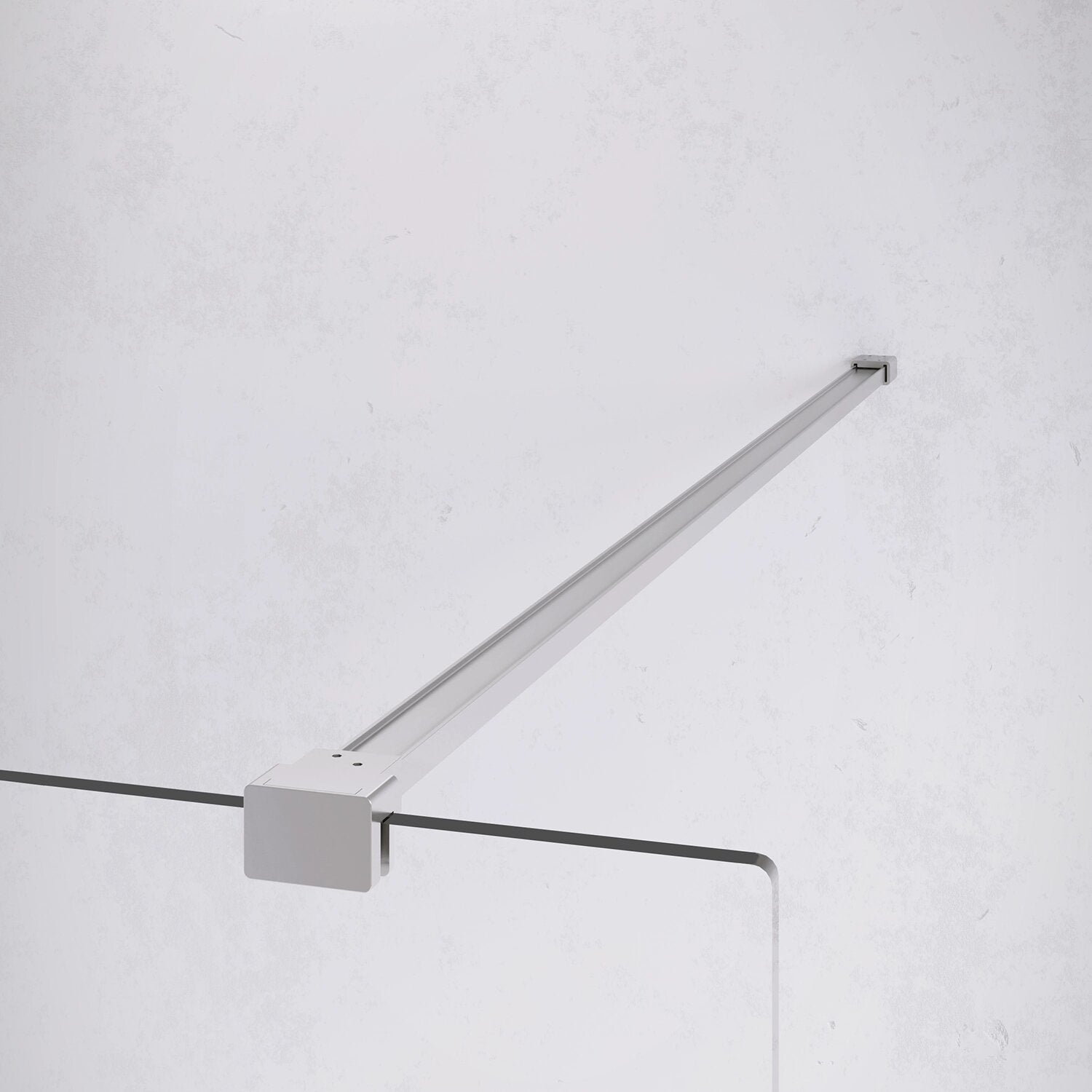 Paroi de douche walk-in 140 cm 8 mm transparente anti-calcaire h200 | Lazaros - 8