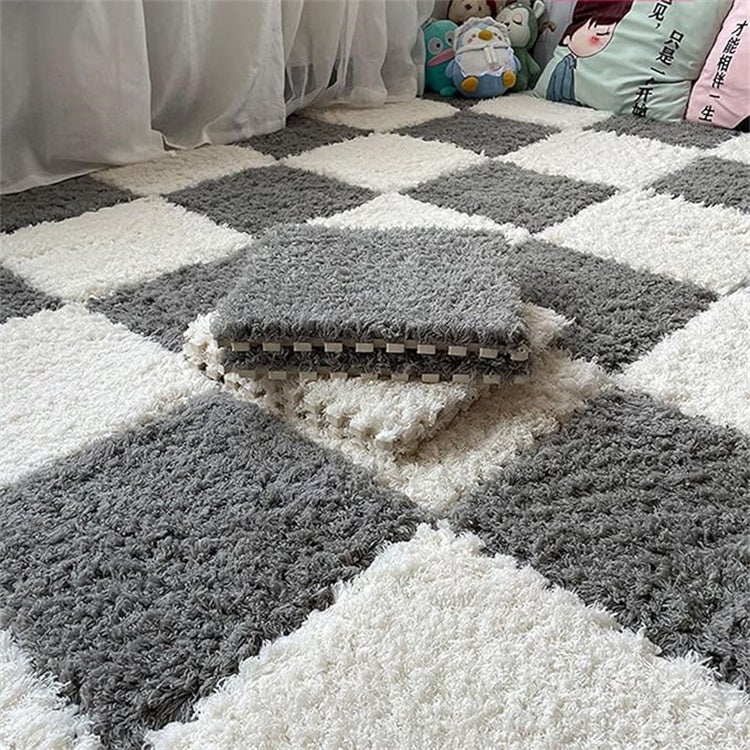 10 alfombras entrelazadas, alfombras de juego, alfombras para bebés ...
