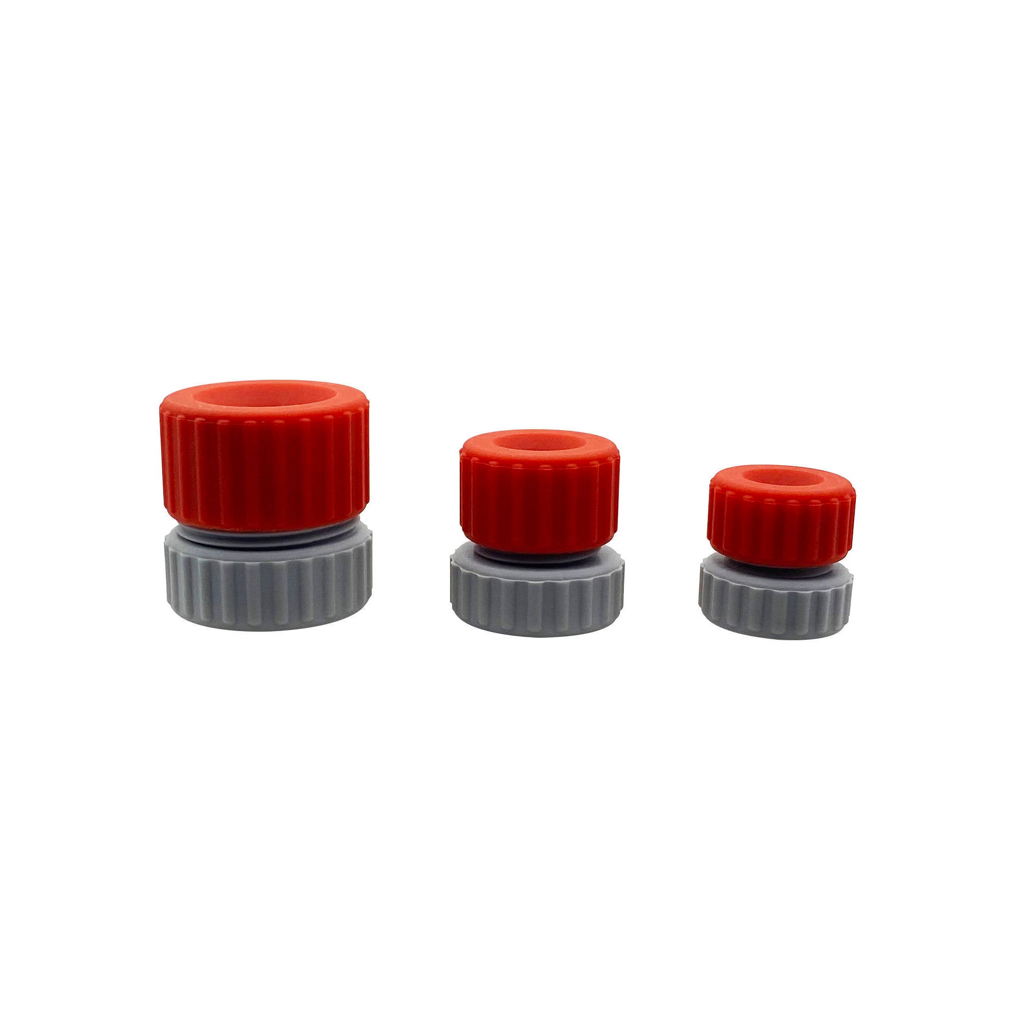 TIVOLY - Set di 3 stop per foratura in plastica (ABS) - Regolabili senza attrezzi - Per punte da Ø 3 a 12 mm