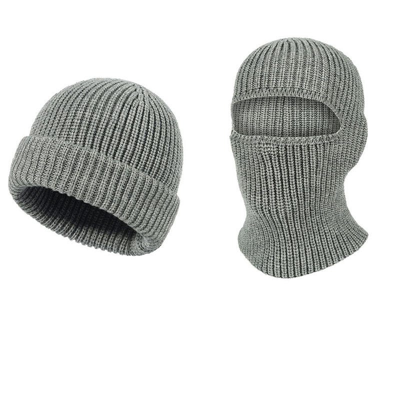 Passamontagna lavorato a maglia - Copricapo invernale LightGrey | Leroy Merlin Passamontagna lavorato a maglia - Copricapo invernale LightGrey | Leroy Merlin