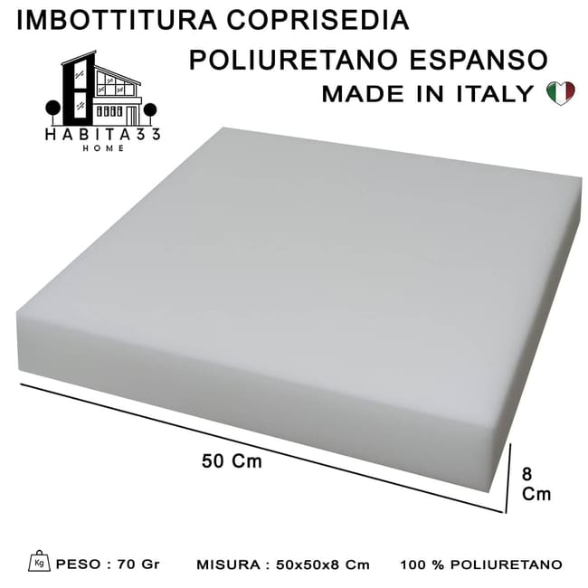 Imbottitura Sedie E Sgabelli Gommapiuma Per Imbottitura Cuscini