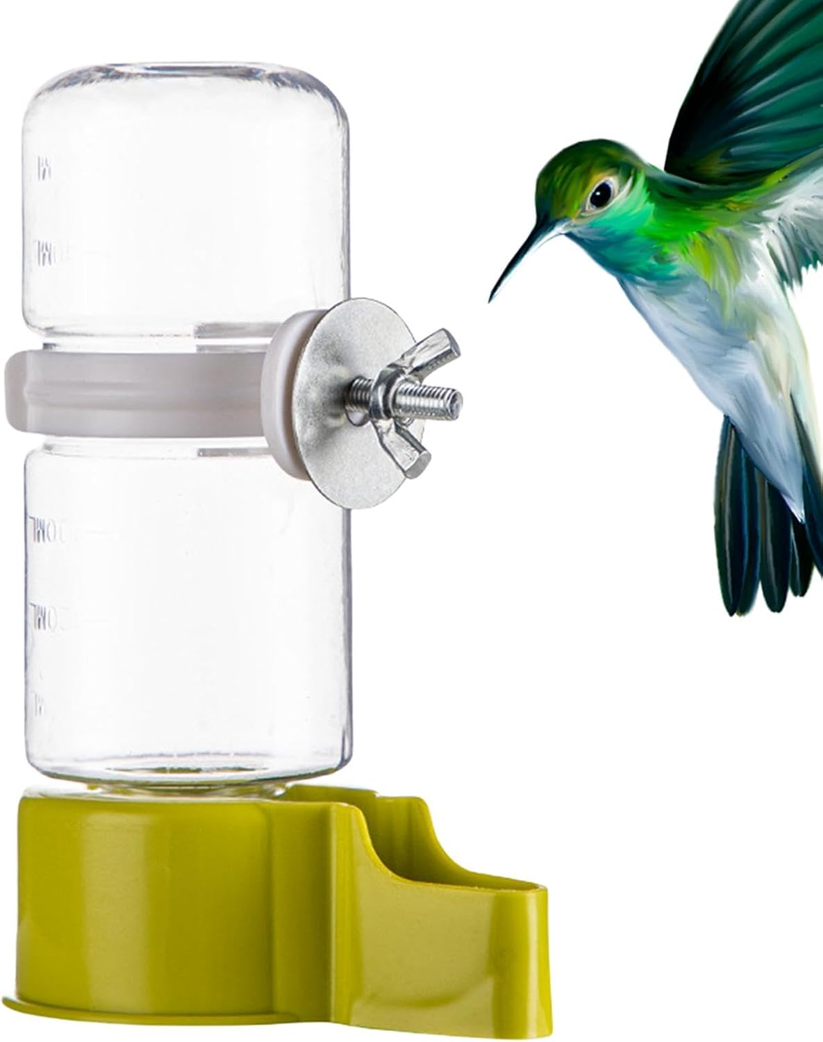 Automatyczny dozownik wody dla ptaków, automatyczny karmnik dla ptaków, karmnik dla ptaków, karmnik z klipsem dla ptaków