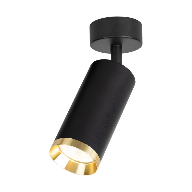 Reflektor sufitowy Spot MICA czarny 1xGU10x10W wym: 19,5 x 6 x 6 cm IP20 Milagro