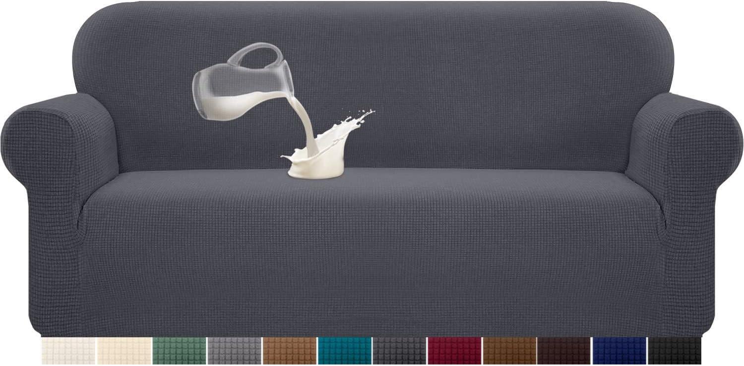 Copridivano Elasticizzato Jacquard 3 Posti - Made In Italy, Beige