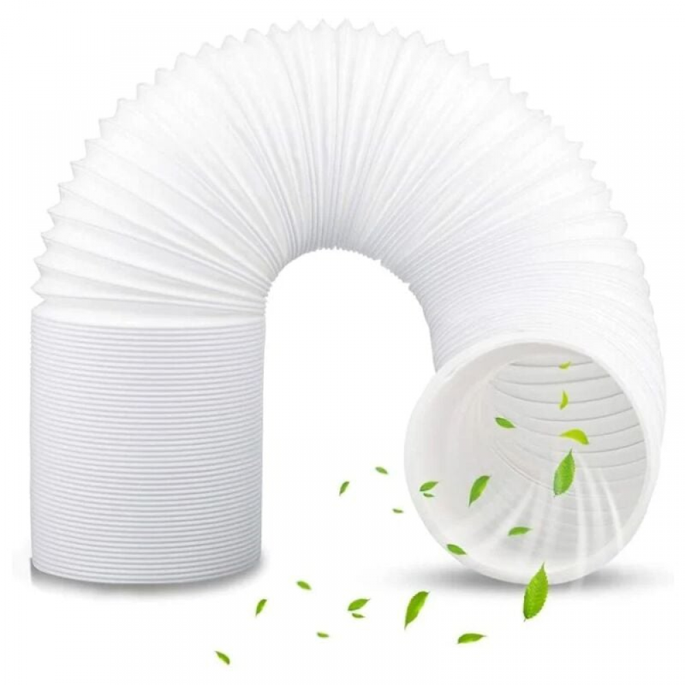 Tuyau Climatiseur Mobile, Tuyau D'évacuation D'air En Pvc Flexible Tube De Ventilation Universel