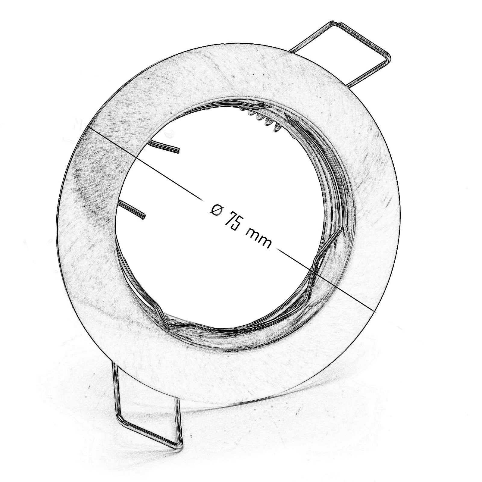 Faretto LED RGB 6W multicolore 12V incasso 6cm tondo bianco silver RGBW effetti luce colorata barca camper BIANCO-LUCE RGBW 3000K - 3