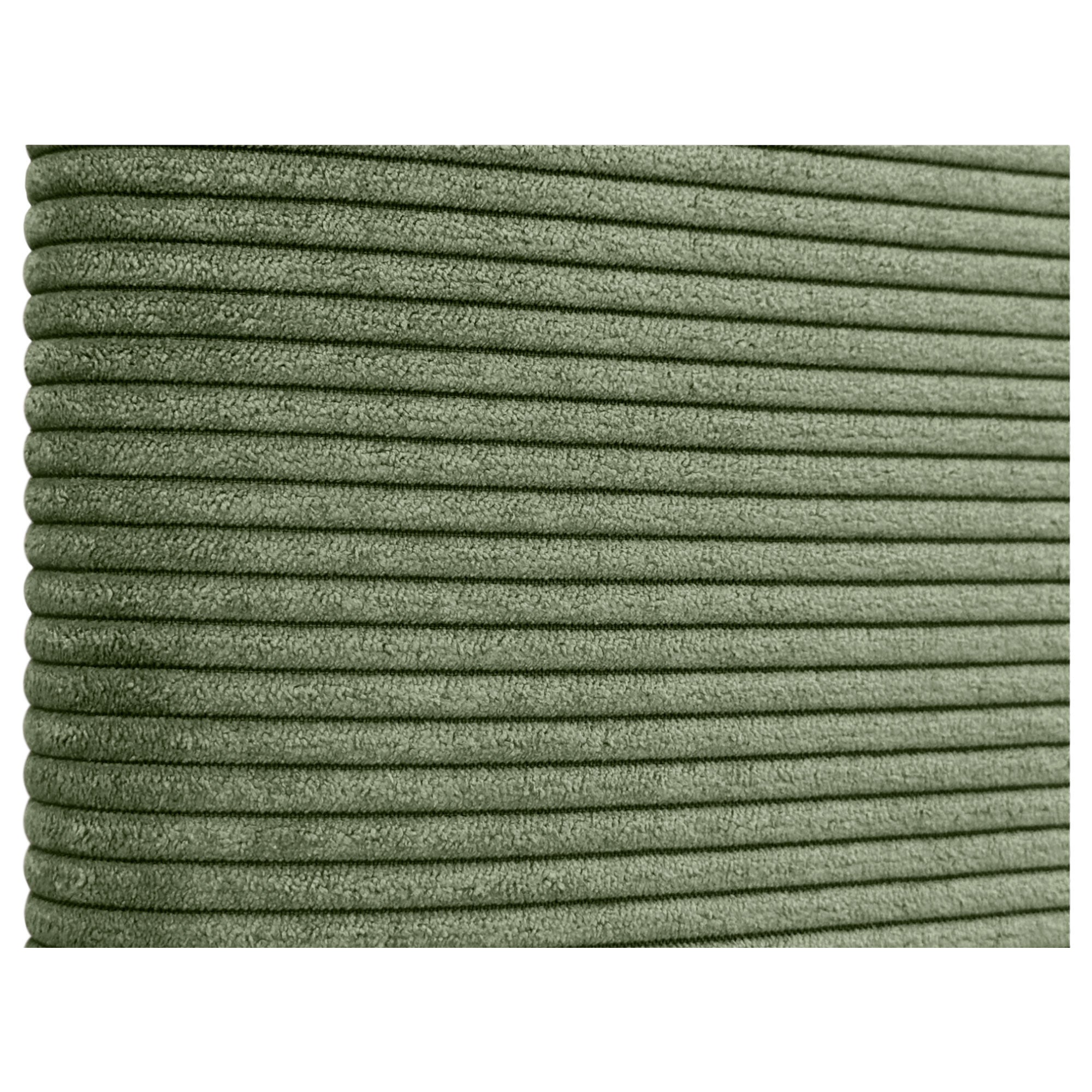 DHOME Tête de lit en Velours Côtelé Uni avec Pieds Haut de Gamme tête de Lit Rembourrée Moderne Lit Chambre de Luxe (Vert Jungle, 150x105cm) - 2