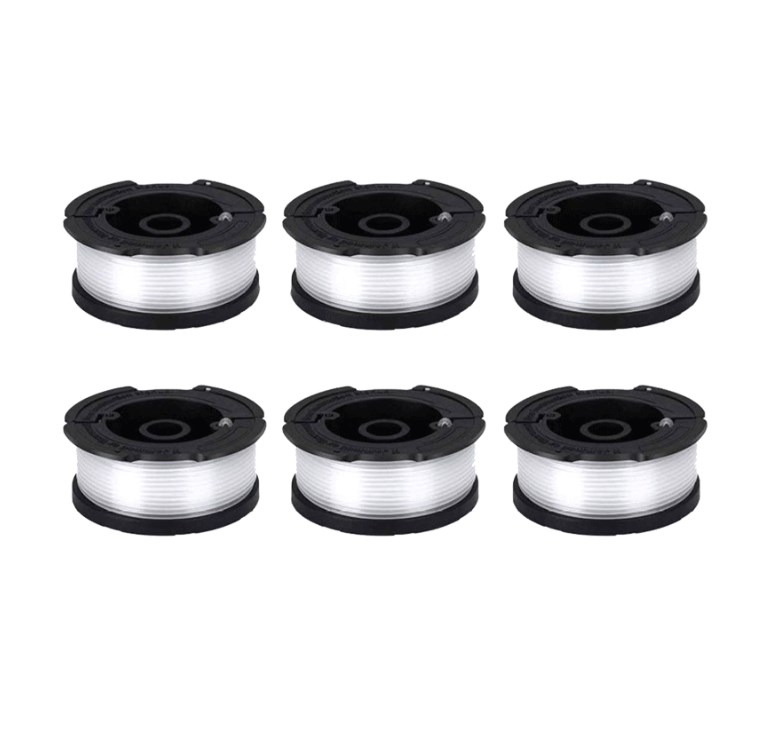 Opakowanie 6 szpul do podkaszarki BLACK+DECKER AF-100-3ZP