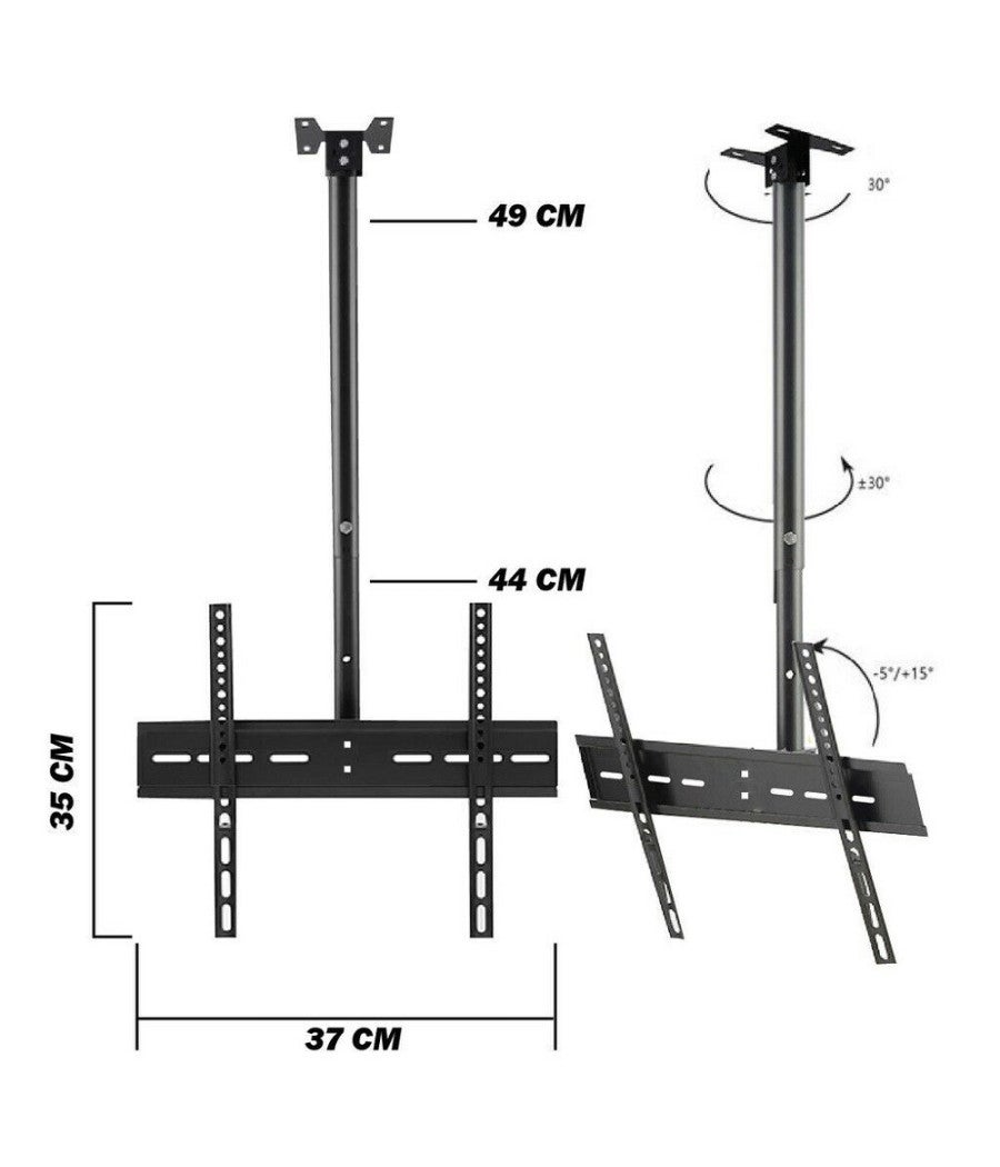 Braccio Per Tv Staffa TV A Braccio Per Parete - Supporto LCD LED Plasma Fino A 50kg Porta Tv Da Parete - Foto 2