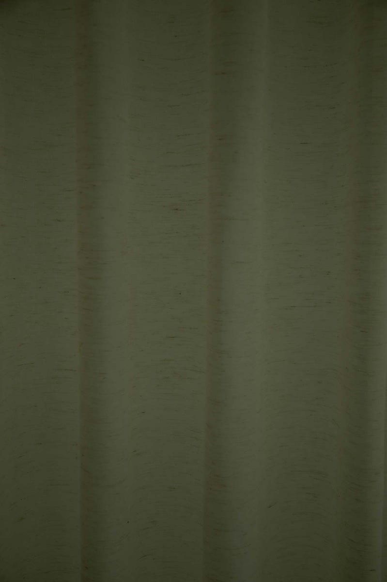 Rideau en lin semi-transparent vert mousse 140x245 cm passants ...